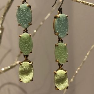 Druzy Dangle Earrings